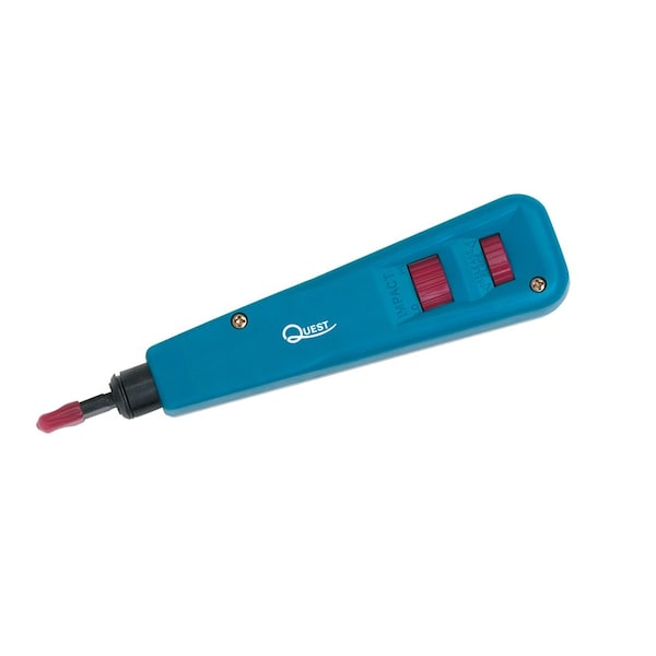 Impact Punch Down Tool - 110 Punch & Cut Blades (Tension Adjust)